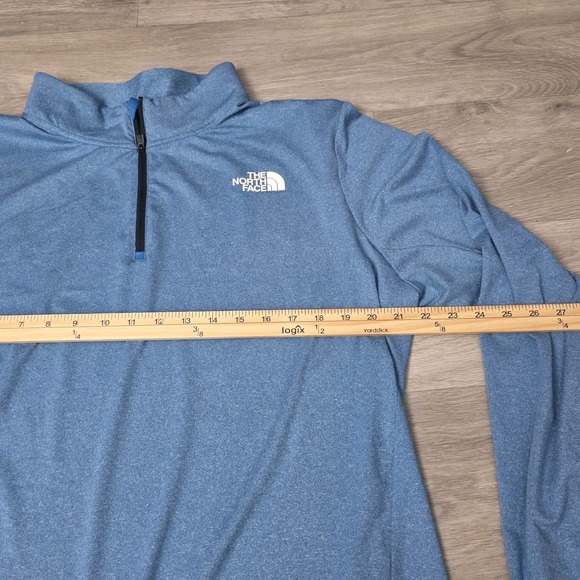 North Face Blue Sweater Mens Size Xlarge Lightweight - Picture 6 of 6
